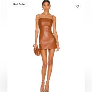BARDOT leather dress